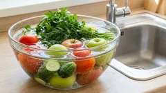 Como remover nitratos de vegetais, frutas e ervas – uma dica incomum