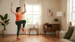 10 exercícios simples em vez de caminhar: um treino completo para iniciantes